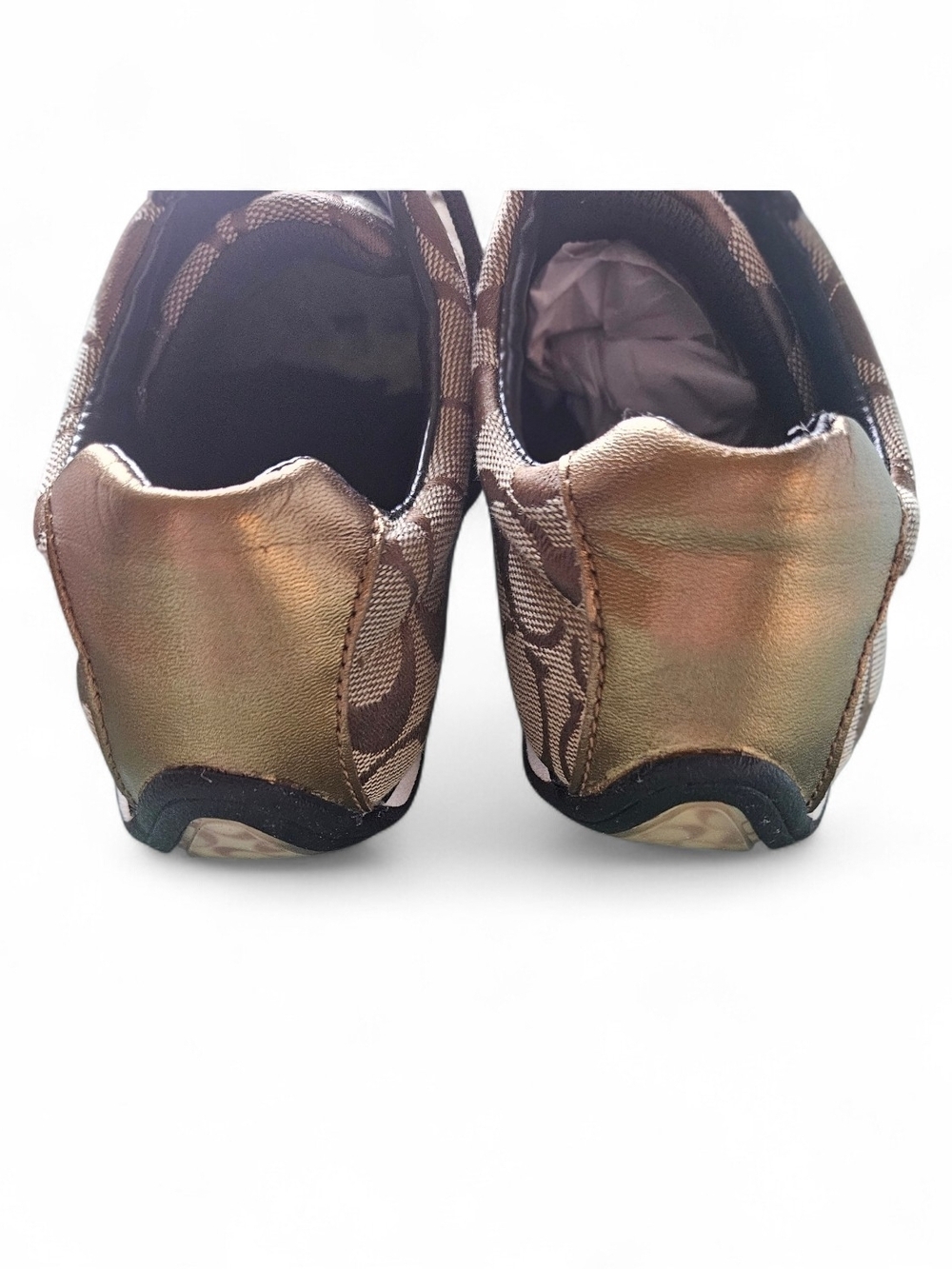 Coach Jayme Signature Low-Top Sneakers – Classic Designer Style Size 6M - Picture 5 of 8